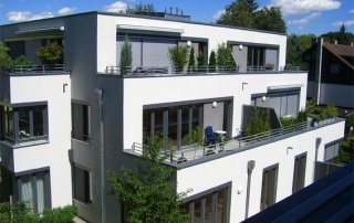 Neubau einer Wohnanlage mit 22 WE und TG München, Seebauerstrasse