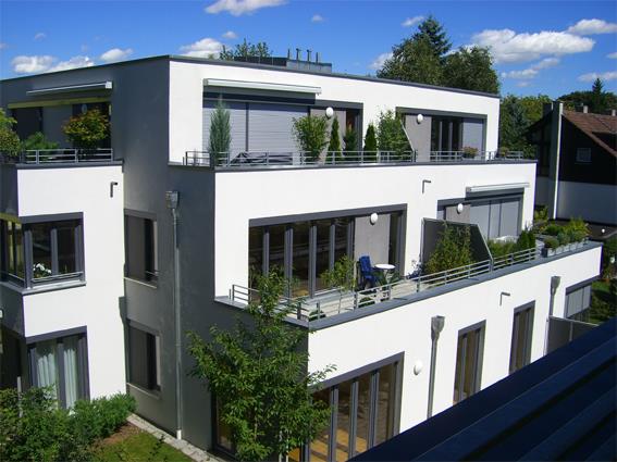 Neubau einer Wohnanlage mit 22 WE und TG München, Seebauerstrasse
