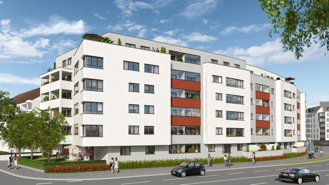 Neubau einer Wohnanlage mit 78 WE und TG München, Bodenseestrasse